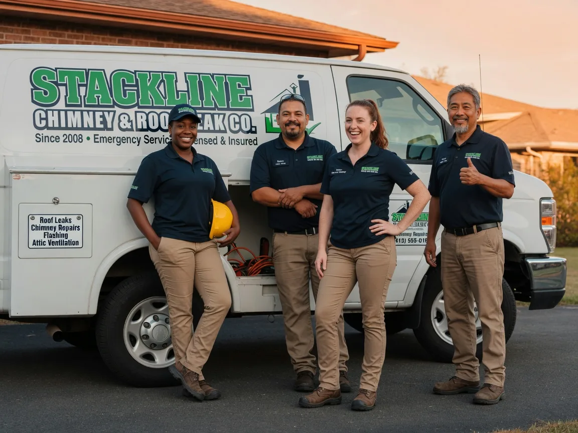 Chimney flashing repair company in Palestine, OH